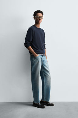 TEXTURED COTTON SWEATER - Zara фото 4