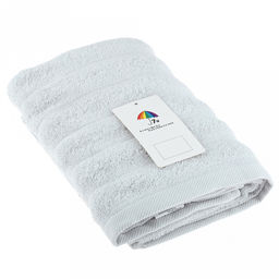 Полотенце махровое "Шелковый путь" 50х90см, хлопок 100%, светло-голубой (Китай)