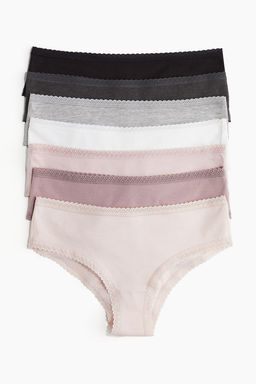 Pack de 7 bragas Hipster