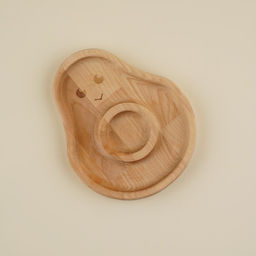 Менажница детская из берёзы Sima-Land Home Avocado, 20×16.5×1.8 см