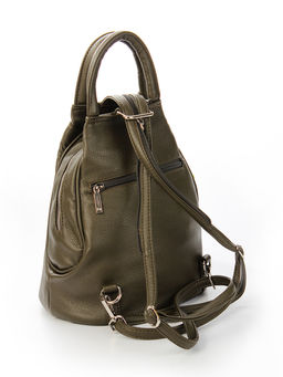 LACCOMA рюкзак Кэрри-Y2005-оливковый эко кожа хлопок