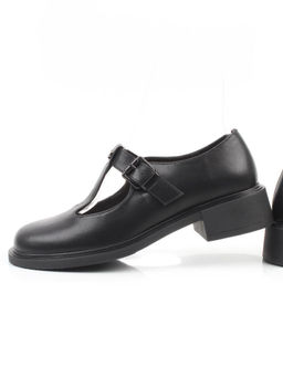 06-M47-15 BLACK Туфли женские (натуральная кожа)