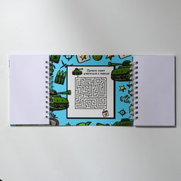 Двойной блокнот на гребне, мягкая обложка, размер 15х12см, 48 л С днем защитника отечества - Artfox фото 2