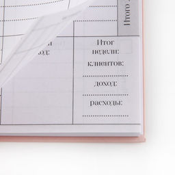 Планинг для записи клиентов А5, 98 листов, на гребне Я создаю красоту - Artfox фото 9