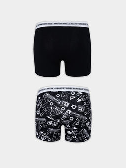 Трусы боксеры мужские черные в наборе, 2 шт - Mark formelle фото 10