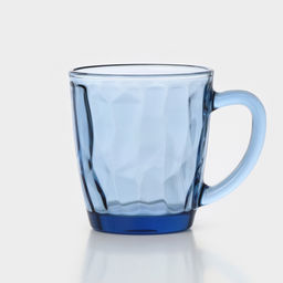 Набор посуды FANCY DIAMOND, 25 предметов, стекло, голубой - Simaland фото 8