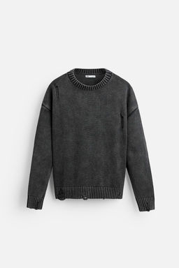 JACQUARD SLOGAN SWEATER - Zara фото 6