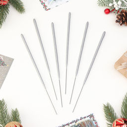 Цена за 3 шт. Бенгальские огни золотые «Фестивальные», 6 шт., 20 см, горение 30 сек. - Simaland фото 2