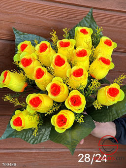 Букет искусственных роз, 16 шт