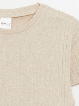 Bisiklet Yaka K?sa Kollu K?z ?ocuk ?ortlu Pijama Tak?m? - Waikiki фото 3