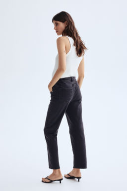 MAMA Before & After Straight Low Ankle Jeans - H&m фото 8