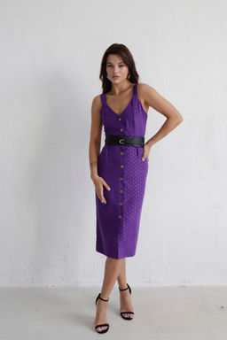 Сарафан классический фиолетовый - Martichelli фото 6