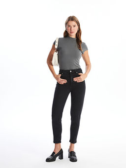 Mom Fit Kad?n Jean Pantolon