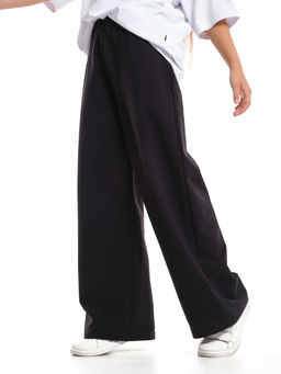 Брюки палаццо синие школьные штаны детская одежда девочке 22-7325 синий - Mini maxi фото 14