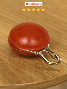 Светящаяся подвеска на ошейник, круглая, цвет в ассортименте PS164