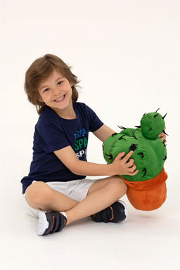 Детская темно-синяя футболка с круглым вырезом Неожиданная скидка в корзине - U.s. polo assn фото 3