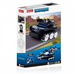 Конструктор SLUBAN 115 дет. "Полиция: БМП" (M38-B0760B)