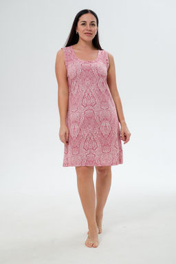 Ночная сорочка женская из кулирки Мария жаккард макси - Амадэль фото 9