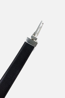 REVERSIBLE LEATHER BELT - Zara фото 4