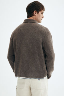 C?rdigan con cuello camisero Regular Fit - H&m фото 4