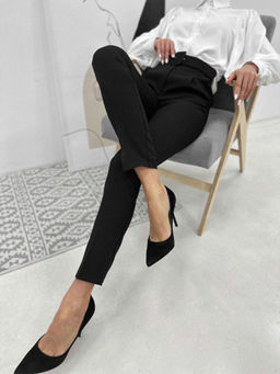 Брюки Стоун one (черный) - Nadi bordo фото 4