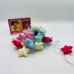 Гирлянда Макаруны звезды 5 м 20 LED (арт. HZ) - Ип лебедев о.ю фото 12