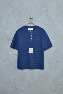 STORIESZ - CAMISETA RAYAS CON ALGOD?N Y LINO / rayas