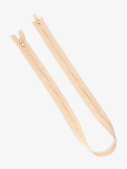 Цена за 10 шт. Молния «Трактор», №8, разъёмная, 2 замка, замки автомат, 110 см, светло-бежевая