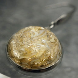 Серьги из муранского стекла MYSTERY LS2034