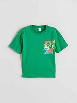 Bask?l? Erkek ?ocuk Ti??rt ve ?ort 2li