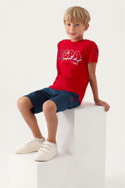 Красный пижамный комплект для мальчика - U.s. polo assn фото 2