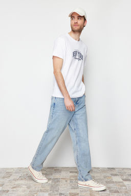Mavi Baggy/90s Straight Fit Jeans Bol Kot Pantolon TMNSS24JE00012