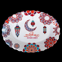 Поднос овалный 30 см / 30522 /уп 200/ мусульманский - ГалеонТрейд фото 8