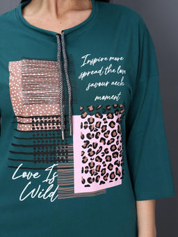 IV-CAPRIZ Диара - футболка лазурный фото 7