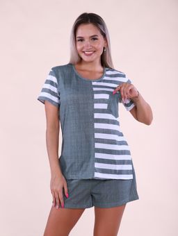 М388 Пижама Милана (полоса) - Иванушка-трикотаж фото 9