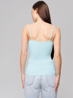 Женская майка на бретелях Lingeamo морская волна ЛТ-07 (19)  фото 4