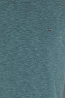 Мужская темно-зеленая базовая футболка - U.s. polo assn фото 7