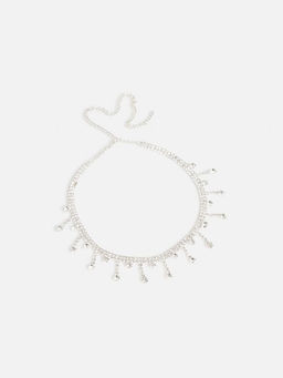 10206280007 Колье жен. Lilibet серебристый