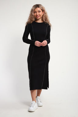 Платье женское кашкорсе со швом ПлЖ-01