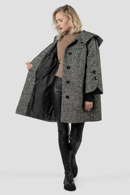 01-09737 Пальто женское демисезонное - El podio фото 2