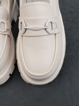 03-5921-2 BEIGE Полуботинки женские (натуральная кожа)