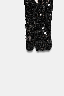 SEQUIN VOLUME SLEEVE JACKET - Zara фото 4