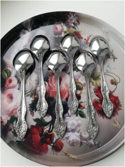 Ложка столовая Упаковка 10шт.  М-3 Тройка СЛ-40/54 г. Павлово /ПЗХМ/  фото 8