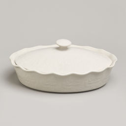 ФОРМА ДЛЯ ЗАПЕКАНИЯ С КРЫШКОЙ BEIGE 33*24*8/13СМ 2000 МЛ - Agness фото 3