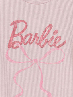 F?rf?rl? Barbie Bask?l? K?z ?ocuk Ti??rt - Waikiki фото 3