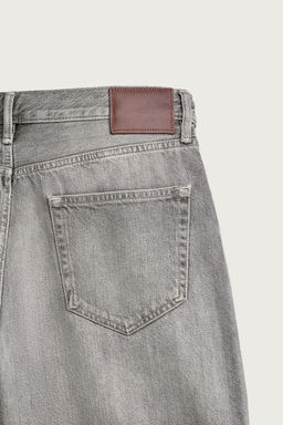 BERMUDA DENIM LOOSE FIT / Gris - Zara фото 9