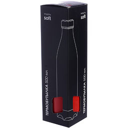 77010-4 Термобутылка 500мл. Soft красная (х20) - Mayer&boch фото 4