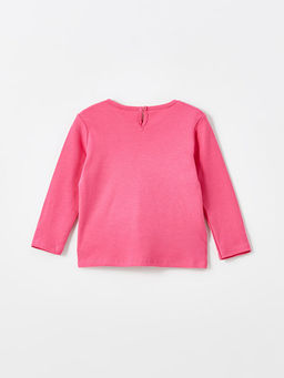 Bisiklet Yaka Uzun Kollu Paw Patrol Bask?l? K?z Bebek Ti??rt - Waikiki фото 2