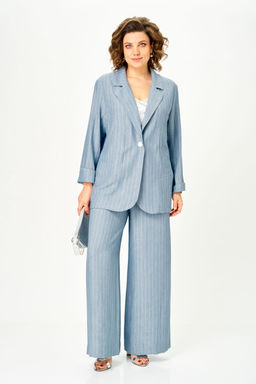 Костюм Michel Chic 1446 небесно-голубой в полоску