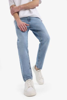 90s Slim Fit Dar Kal?p Yuksel Bel Dar Paca Kar Y?kamal? Jean Pantolon